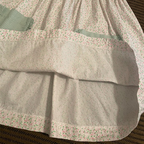 Boutique brand, James and Lottie Floral & Gingham Sleeveless Dress-Exc cond-Sz 6 - Picture 9 of 11